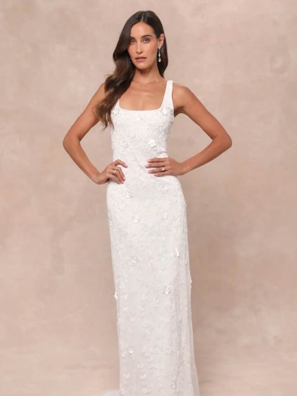 Lulus Wedding Dress - Size Small